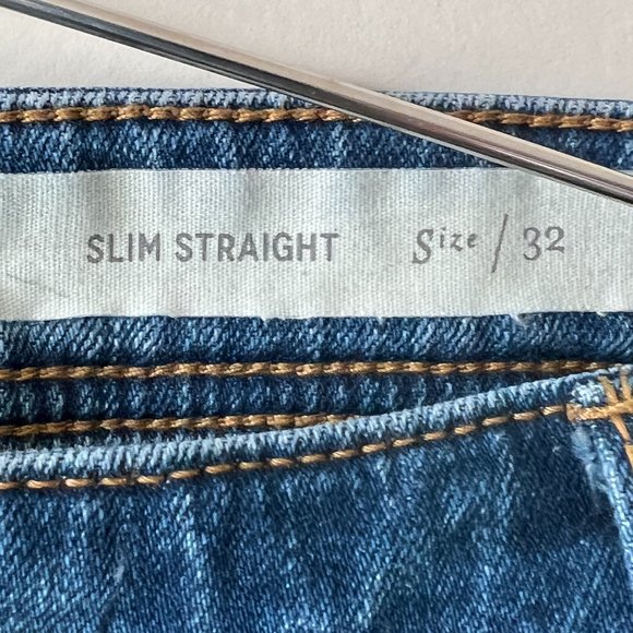 Gently Worn Pilcro and the Letterpress by Anthropologie Slim Straight Jeans - Picture 6 of 13
